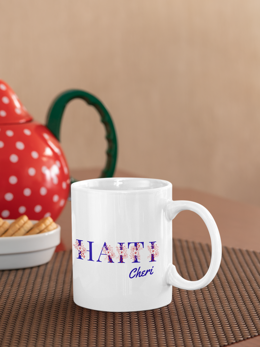Haiti Cheri Flowers Coffee Mug