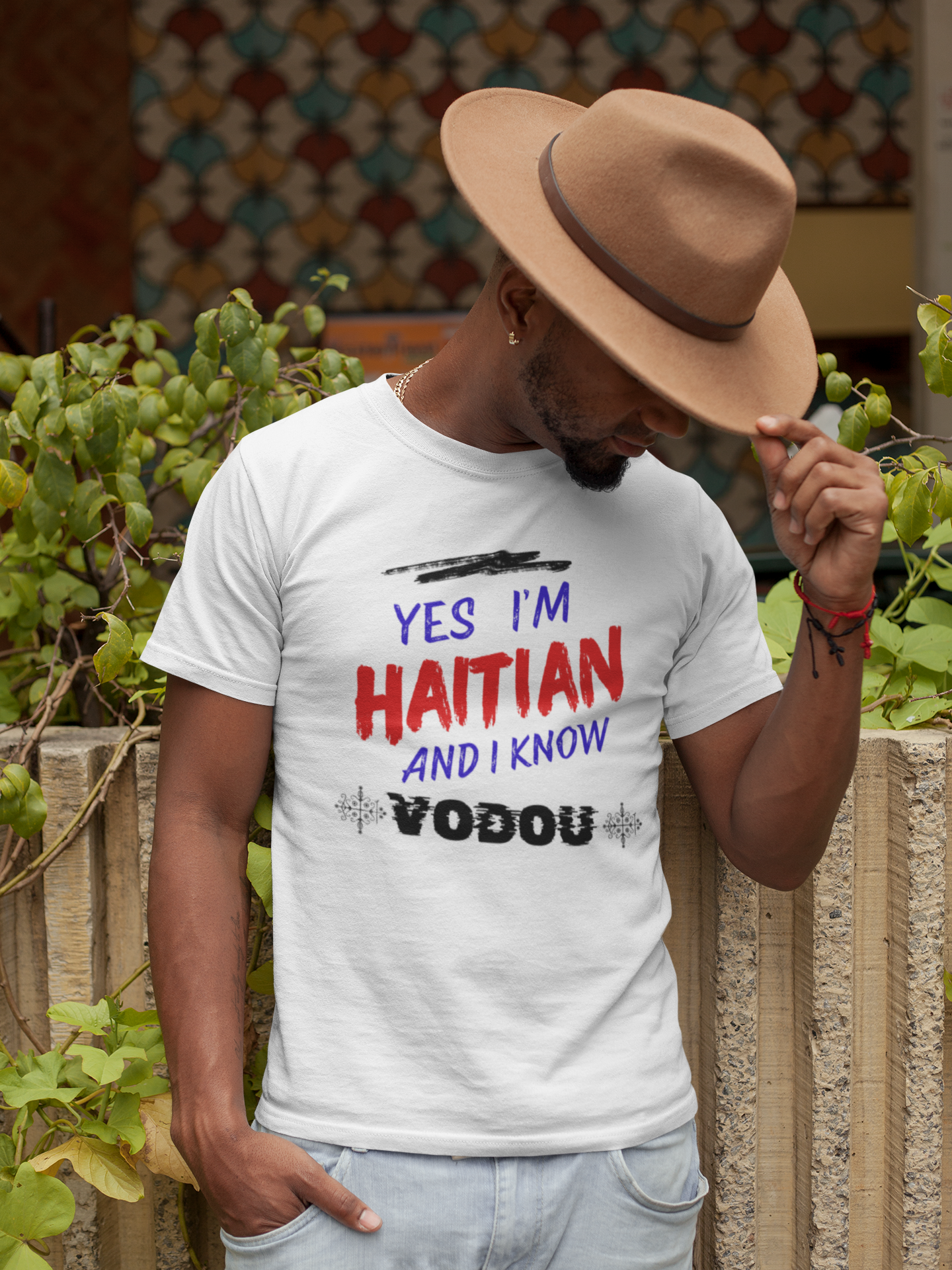 Yes I'm Haitian Uni-Sex T-shirt